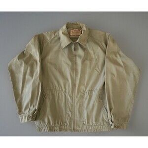 VTG 1950s 60s McGregor Drizzler Scotchgard Chinstrap Ricky Jacket Sz 42